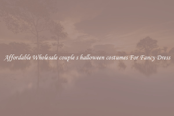 Affordable Wholesale couple s halloween costumes For Fancy Dress