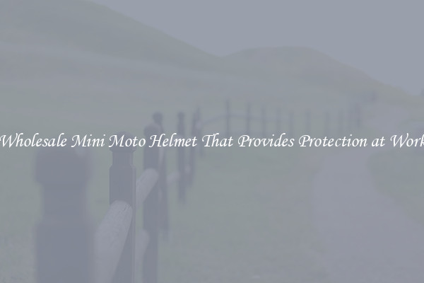 Wholesale Mini Moto Helmet That Provides Protection at Work