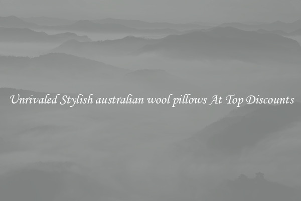 Unrivaled Stylish australian wool pillows At Top Discounts