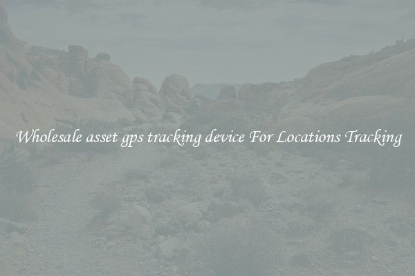 Wholesale asset gps tracking device For Locations Tracking