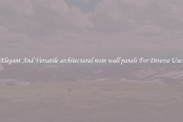 Elegant And Versatile architectural resin wall panels For Diverse Uses