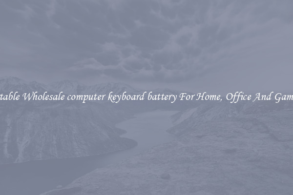 Comfortable Wholesale computer keyboard battery For Home, Office And Gaming Use