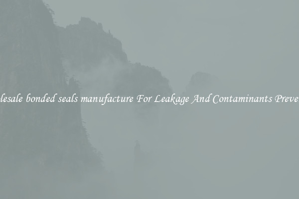 Wholesale bonded seals manufacture For Leakage And Contaminants Prevention